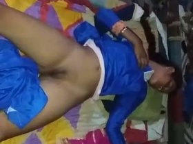 Indian girl gets naked after steamy sex session