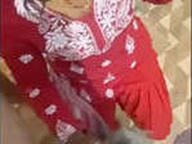Randi, an Indian woman from a village, performs a blowjob