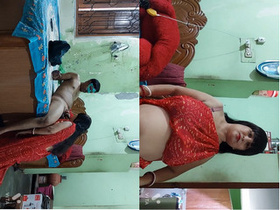 Amateur desi bhabhi gets fucked and sucks cock