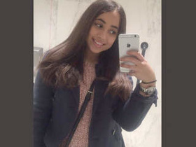 Indian girl in college goes nude in part 1