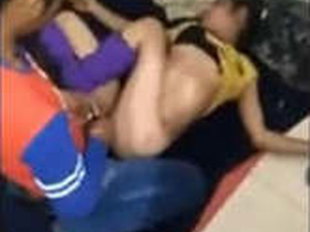 An Indian woman engages in sexual activity with a younger man