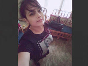 Indian babe with huge breasts and wet pussy gets naughty on camera