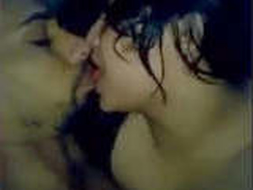Desi couple enjoys steamy nighttime sex