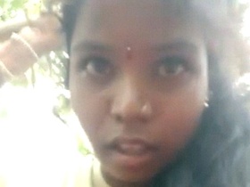 Indian couple enjoys outdoor sex on a hillock