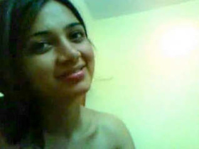 Nidhi Serma, a stunning Indian college student, in a steamy video