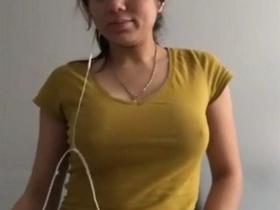 Indian babe Nikita in nude movies
