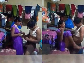 Hardcore fucking between Indian maid and owner