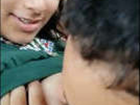 Indian couple enjoys breast sucking and licking in part 2