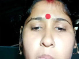 Desi babe with big boobs teases in lingerie