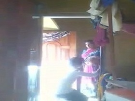College boy secretly films his landlord aunty's home and gets caught in the act