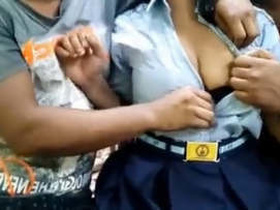 Hindi-speaking college girl gets fucked by two guys