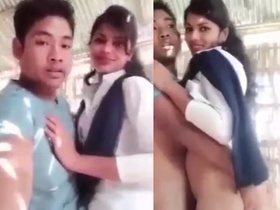 Indian teen girl gets her tight ass pounded hard by her lover