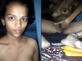 Tamil girl gets naughty in viral sex video