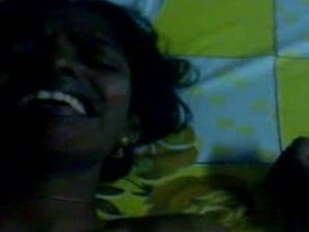 South Indian village aunts engage in nighttime sexual activity