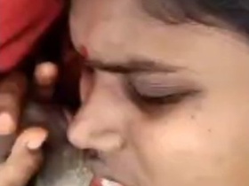 Tamil hot wife moans in threesome sex