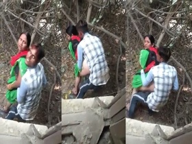 Bihari bhabhi caught on video by a voyeurist in a public place