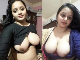Desi bhabi Momo Marged flaunts her curves in a steamy video