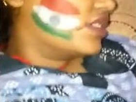 Desi bhabi gets facialized in hardcore fucking