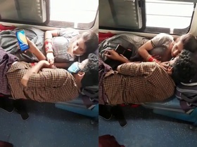Desi village lover's steamy train encounter