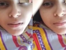 Experience the beauty of a stunning Indian girl in this steamy video