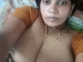 Indian bhabhi with big natural breasts