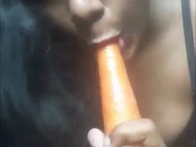 Horny Trivandrum babe gets naughty on camera