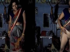 Desi wife flaunts her sexy body and pussy in a selfie video