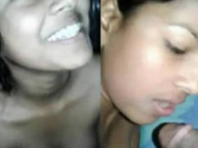 Desi girlfriend from college gets intimate with boyfriend's parents