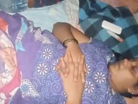 Desi bhabhi's sleeping nude caught on camera