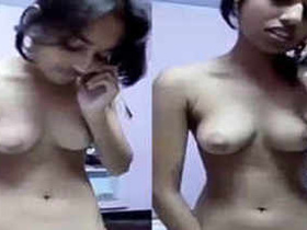 Indian Desi teen enjoys solo playtime in HD video
