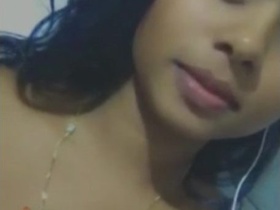 Cute Indian girl Desi shows off in online video