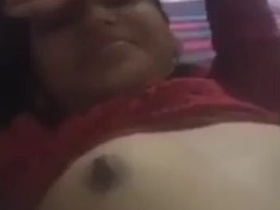 Adorable girl demonstrates her skills in fingering