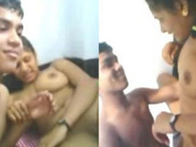 College student indulges in sexual play with married woman