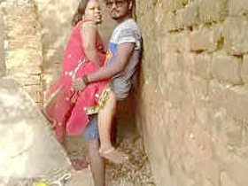 Devar Bhabi caught in the act outdoors