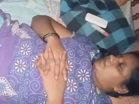 Desi Auntie's Sleeping Beauty in HD Video