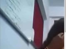 South Indian MMS of lovers having home sex