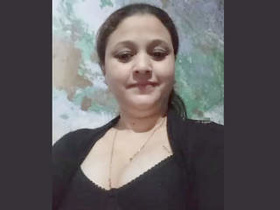 Aunty's seductive undressing with audio only