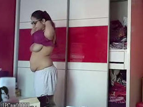 Changing into a sexy doctor outfit for part 1 of the video