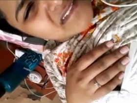 Sexy bhabi with big tits gets horny and wild in this video