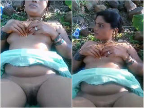 Exclusive amateur video of a Desi bhabhi getting fucked outdoors by her black lover