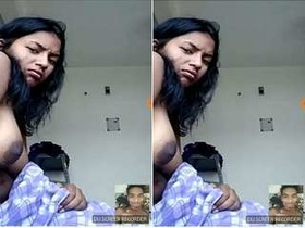 Exclusive video of a cute Indian couple having romantic bath time