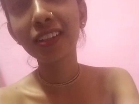 Hot Tamil bhabi gets naughty in marged clips