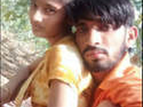 Teen Desi girl masturbates in the jungle