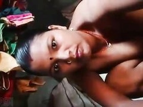 Bald pussy Indian village bhabhi indulges in naughty self-pleasure