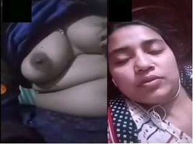 Part 5 of video call featuring Bangladeshi girl displaying her breasts and genitals