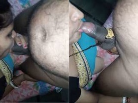Desi Budi's exclusive blowjob and boob job in HD