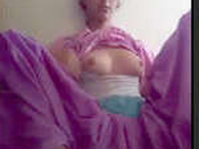 Indian cutie Teel pleasures herself with her fingers and makes love in this video