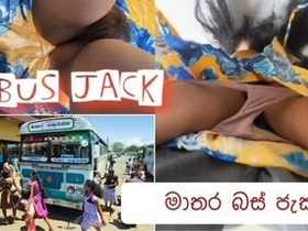 Japanese bus sex scene with a public bus