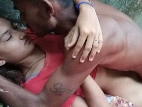 Dehati sex video with a girl in outdoor setting