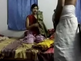 Real Indian xxx scandal with daddy fucking and chachi's hot sex